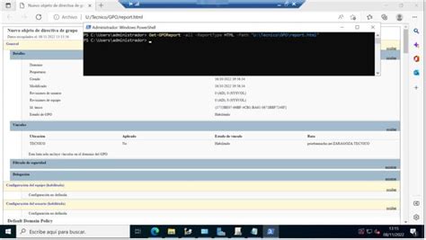 Comandos de Powershell para desplegar y gestionar GPO
