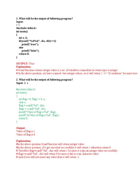 How to Output Variables in C Code 的图像结果