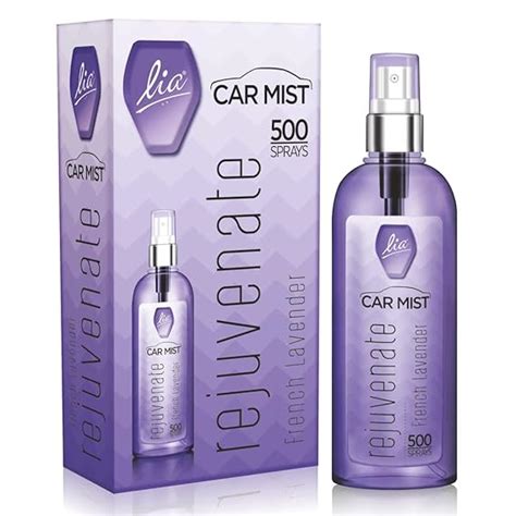 Lia Car Mist Car Perfume/Calming French Lavender Fragrance 100 ml Car ...