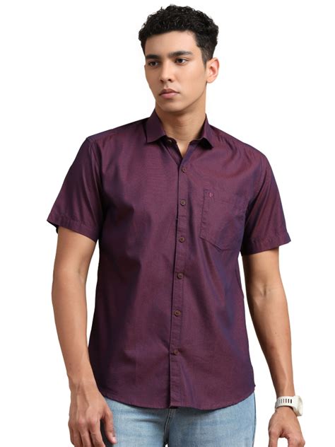 Violet Colour Solid Shirts – Decker Clothings