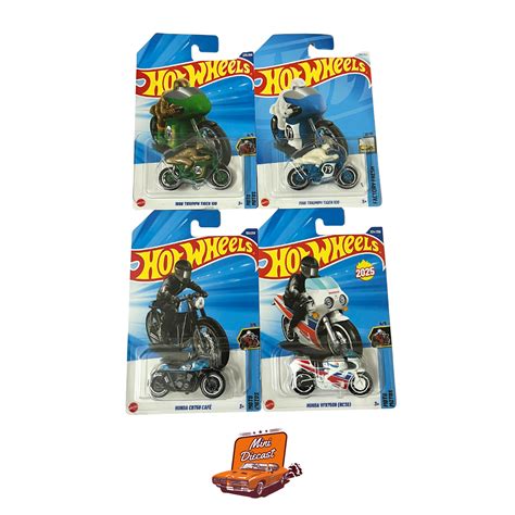 Hot Wheels Mainline (Set of 4) – ’66 Triumph Tiger 100 (TH Special ...