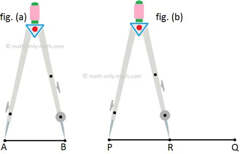 Image result for Mesuring Length of Line Segment Using Divider