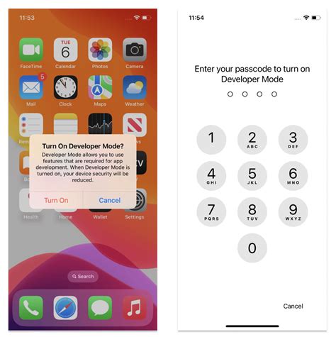 iPhone Developer Options 的图像结果