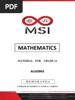 Image result for Grade 12 Mathematics Algebra First Part
