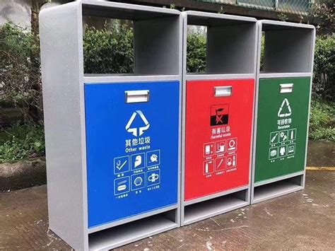 深圳垃圾分类桶的标准颜色_山东掘金环保科技有限公司