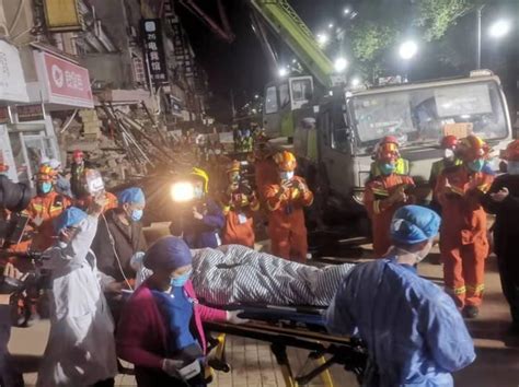 长沙居民自建房倒塌事故第九名被困人员被救出-时政新闻-浙江在线