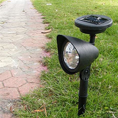 RAISSER® Outdoor Garden 3 LED Solar Powered Spot Landscape Spot Light ...