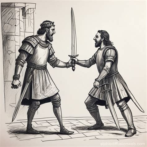 Macbeth, Act 4, Scene 1 Illustration | Stable Diffusion Online