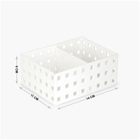 Buy Regan Ashley Solid Polypropylene Rectangular Stackable Storage Box ...