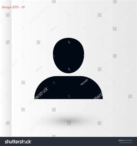 User Icon Vector Flat Design Best Stock Vector (Royalty Free) 650549500 ...