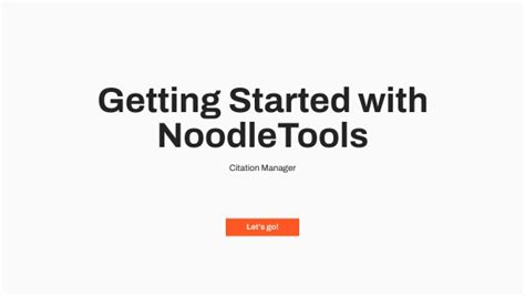 Image result for Noodletool Tutorial