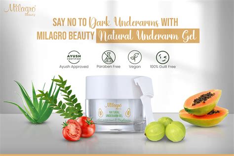 Bid Farewell to Dark Underarms with Milagro Beauty Natural Underarm Ge