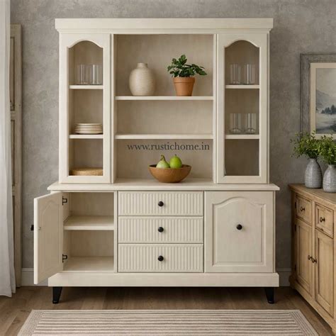 Kingswood Hutch Cabinet – Rustic Home