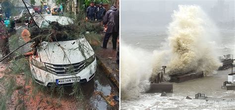 Damaged Vehicles, Road Flooded: Here's How Cyclone Tauktae Hit Mumbai ...