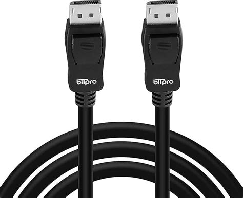 Bitpro 6 Feet DisplayPort To DisplayPort Cable Supports Ultra HD 4K ...