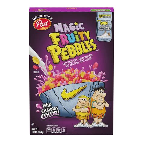 Buy Post Consumer Brands Magic Fruity PEBBLES Cereal, Gluten Free ...