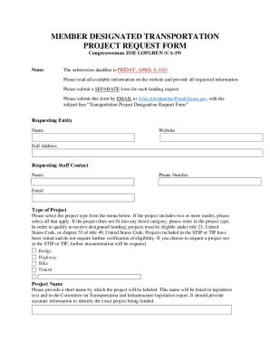 Fillable Online lofgren.house.govsiteslofgrenMEMBER DESIGNATED ...