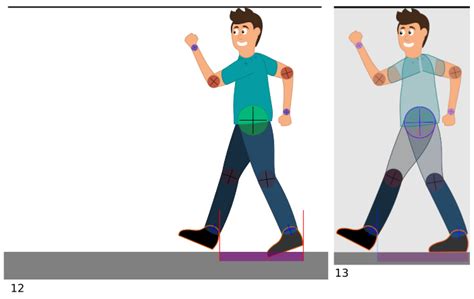 Synfig Walk Tutorial 的图像结果