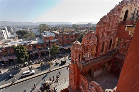 Premium Photo | India. rajasthan, jaipur, palace of winds (hawa mahal), built in 1799 by ...
