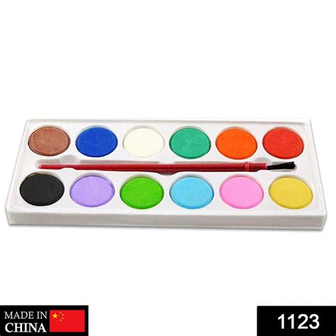 1123 Painting Water Color Kit - 12 Shades and Paint — DeoDap
