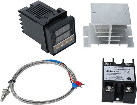 Buy NORJIN PID Temperature Controller Set, AC 100 to 240V PID ...