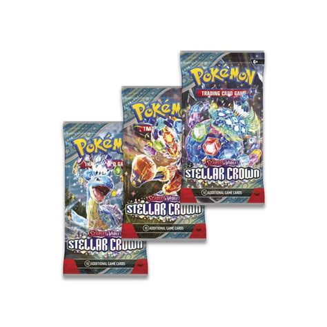 Pokémon TCG: Scarlet & Violet-Stellar Crown 3 Booster Packs & Latias Promo Card | Pokémon Center ...