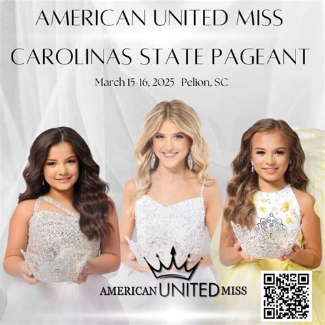 AUM Carolinas State Pageant, Pelion Performing Arts Center -PPAC, 15 ...