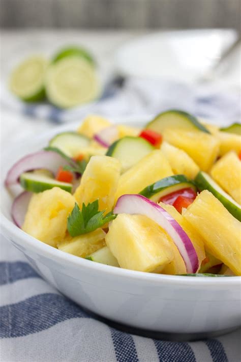 Pineapple Cucumber Salad | Natalie's Health