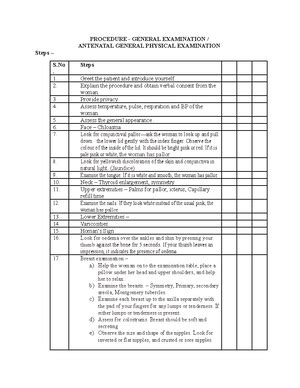 For Advance Nursing Skill Lab checklist - Allocation of Medical ...