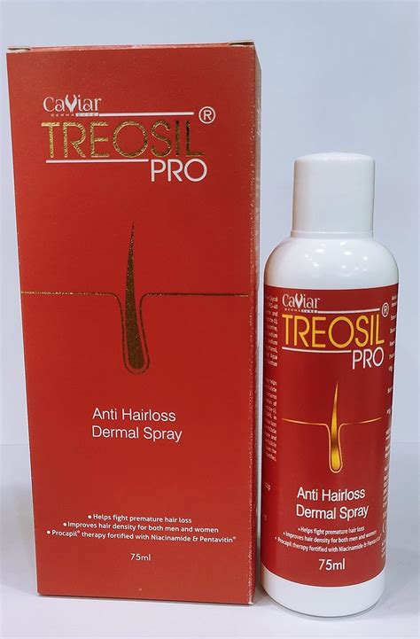 TREOSIL PRO ANTI HAIRLOSS DERMAL SPRAY-75ML : Amazon.in: Beauty
