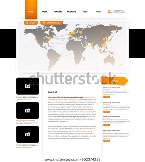 JavaScript Website Template Design 的图像结果