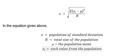 Everything You Need to Know About Standard Deviation Formula