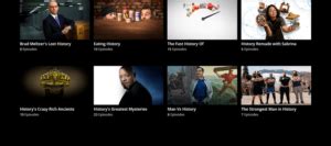 History Channel Live Streaming 的图像结果