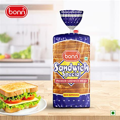 Buy Bonn Bread Sandwich Special 400 Gm Online at the Best Price of Rs ...