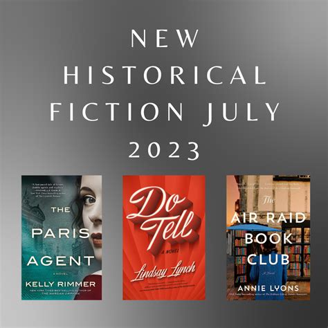 New Historical Fiction July 2023