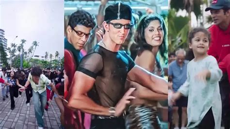 Hrithikmania hits Mumbaikars! Over 50 dancers groove to Hrithik Roshan ...