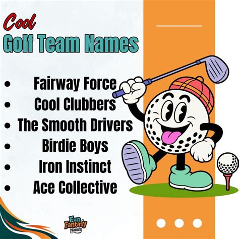 750+ Best Golf Team Names: Funny Clever & Good Names