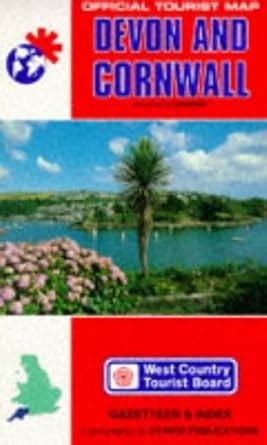 Buy Devon and Cornwall (Official Tourist Map S.) Book Online at Low ...