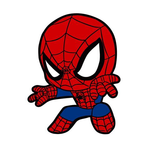 Spiderman SVG, Spider With Web Svg, Spider Instant Download, Little ...