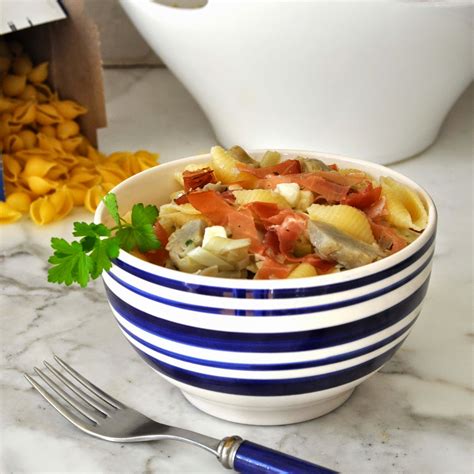 Cooking with Manuela: Pasta Salad with Artichokes Hearts, Fresh ...