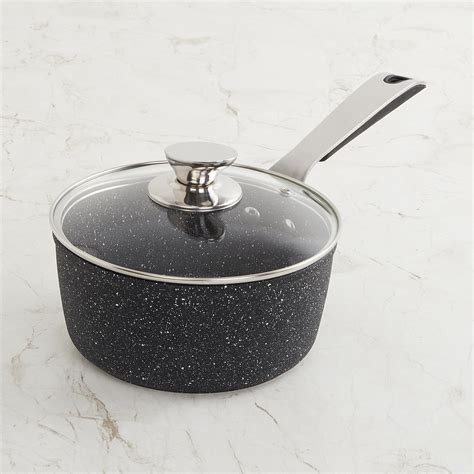 Buy Marshmallow Aluminium Sauce Pan with Lid - 18cm from Home Centre at ...