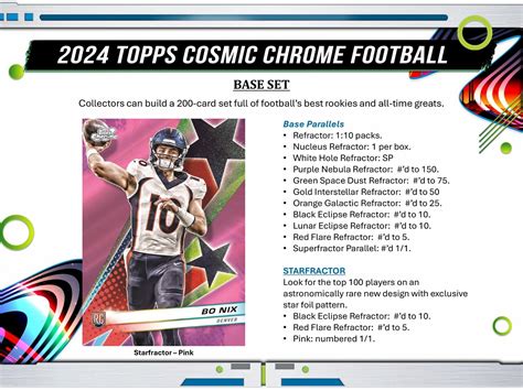 Will Levis TEN 2024 Topps COSMIC CHROME 3 Case (36 Box) Player Break#4 ...