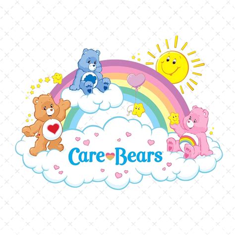 Care Bears Svg, Care Bears Png, Born to Care Svg, Born to Care Png ...