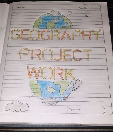 Image result for Geography Project File
