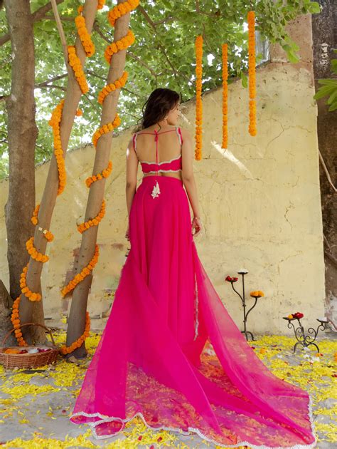 TARA VOILET GREY DETAILED LEHENGA SET – Deasha India