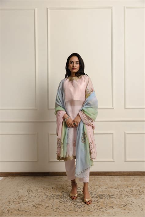 Tarini Overlay Kurta Set – Atelier Shikaarbagh