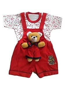 Royal Rising Stars Baby Boys' & Baby Girls' Regular Fit Dungaree (Royal ...