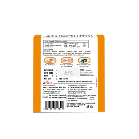 Buy KWIK MINT ZING MOUTH FRESHENER - PACK OF 5 Online & Get Upto 60% ...