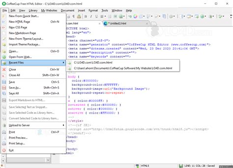 Image result for Editor HTML Descargar