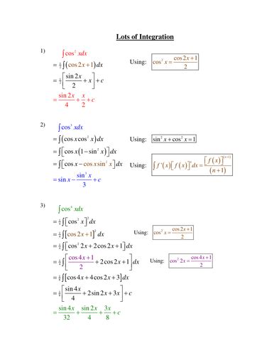 Image result for Advanced Calculus Examples